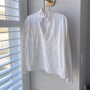 Frank & Eileen Patrick Henley, off white, size L, worn once